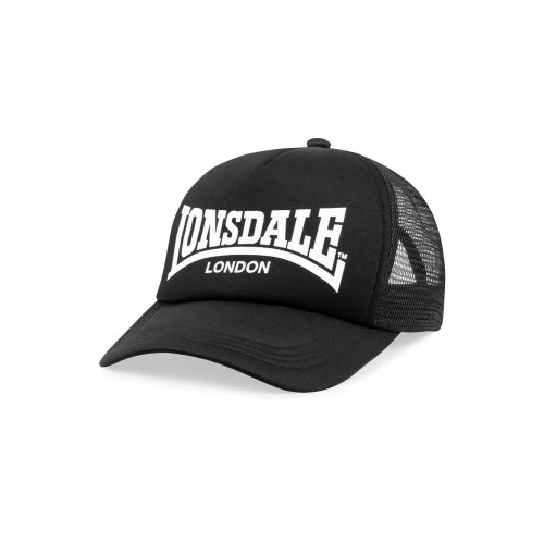 Cappello con Visiera Lonsdale Tinta Unita -  Logo Frontale e Rete Posteriore