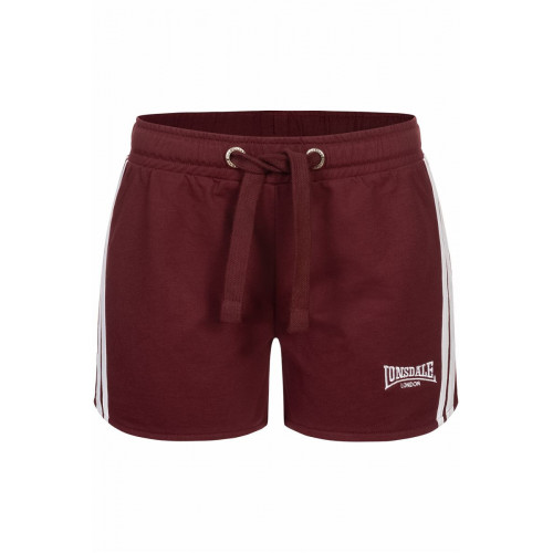 Women's cotton-blend sports shorts with elastic waistband — Lonsdale