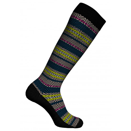 1 Paar lange Herrensocken, warme Baumwolle Einheitsgröße 40/45 — Zenzerò