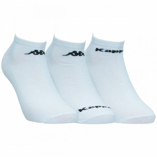 Socquettes homme 3 paires, bord élastique et thermorégulation — Kappa