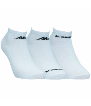 Calze da Uomo Kappa Unisex, 3 Paia in Cotone Altezza Caviglia