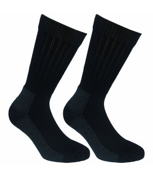 Chaussettes de travail 2 paires thermiques en éponge de coton, pointe renforcée — Caterpillar