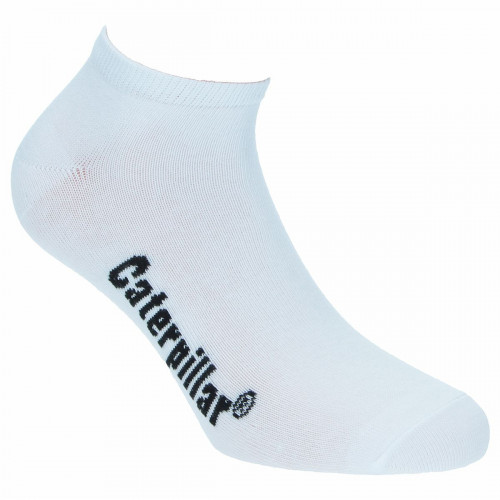 Calcetines hombre 3 pares algodón transpirable tobilleros — Caterpillar