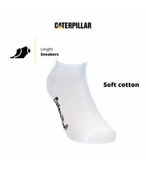 Herren Socken 3er-Pack, atmungsaktive Baumwolle, knöchelhoch — Caterpillar