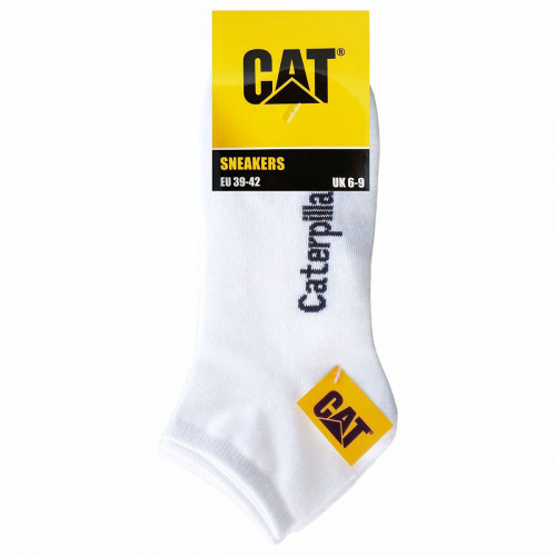 Men's breathable cotton ankle socks 3-pack — Caterpillar
