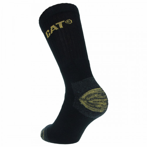 Calze da Lavoro Caterpillar Premium - 3 Paia con Doppio Rinforzo Metà Polpaccio