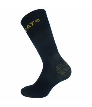 Chaussettes de travail Caterpillar — 3 paires, renforts pointe et talon, mi-mollet