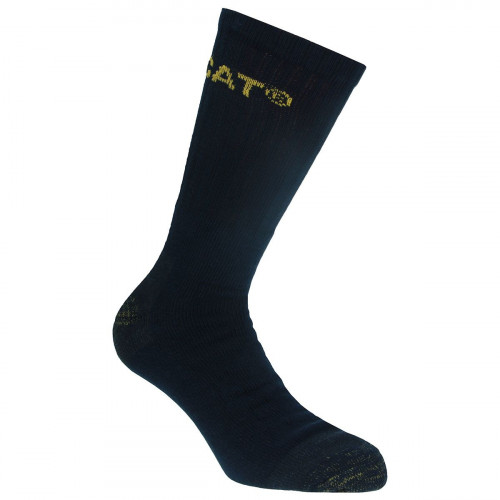 Chaussettes de travail Caterpillar — 3 paires, renforts pointe et talon, mi-mollet