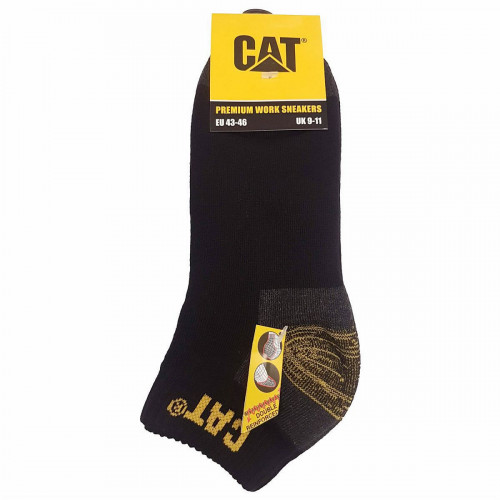 Calze da lavoro 3 paia altezza caviglia cotone rinforzato — Caterpillar