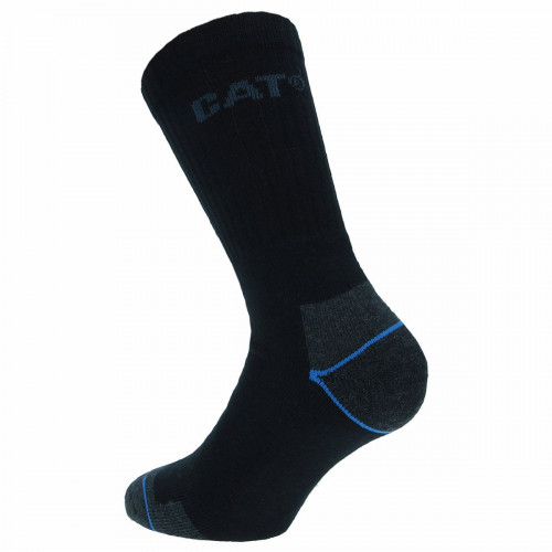 3-Pack Short Reinforced Coolmax Work Socks — Caterpillar