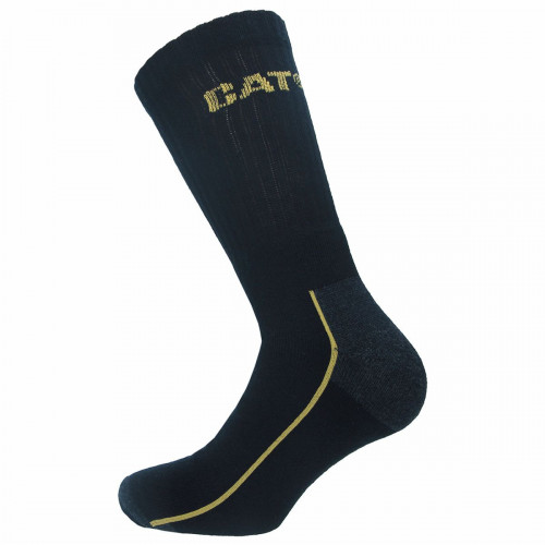 CORDURA work socks 3 pairs — reinforced toe & heel, temperature-regulating cotton Caterpillar