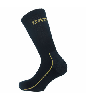 Chaussettes de travail CORDURA 3 paires — renforcées pointe et talon, coton thermorégulateur Caterpillar