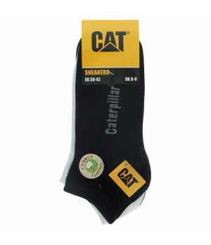 Breathable cotton low-cut sneaker socks 5-pack — Caterpillar
