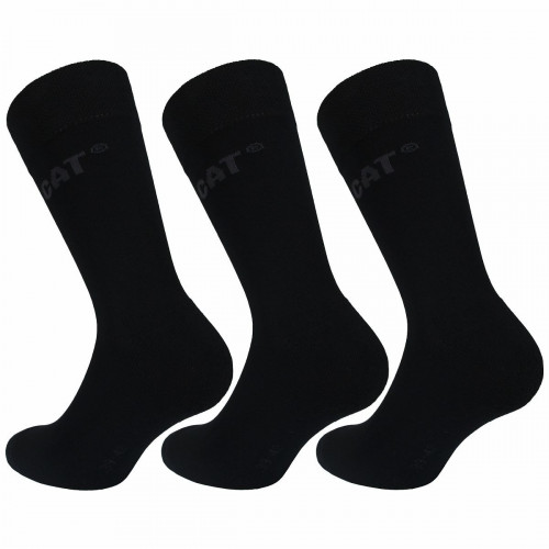 Men's cotton mid-calf socks, 3-pack comfort — Caterpillar