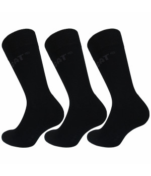 Men's cotton mid-calf socks, 3-pack comfort — Caterpillar