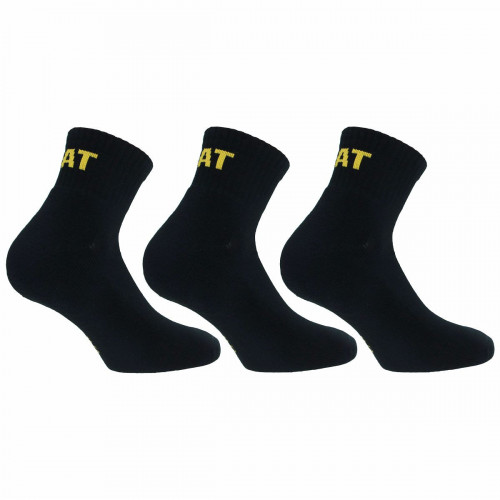 3-pack work socks — reinforced toe & heel Caterpillar