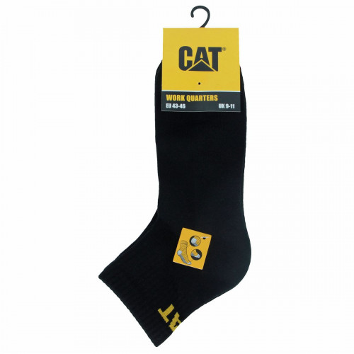 Chaussettes de travail 3 paires — pointe et talon renforcés Caterpillar