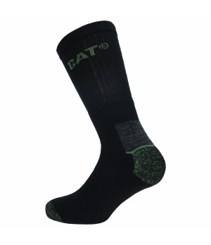 Chaussettes thermiques de travail 2 paires en laine 43% renforcées mi-mollet — Caterpillar