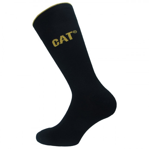Work Socks 3-Pack — Reinforced Heel and Toe in Ring-Spun Cotton Caterpillar
