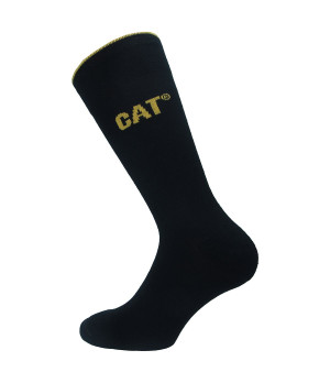 Chaussettes de travail 3 paires — talon et pointe renforcés en coton remaillé Caterpillar