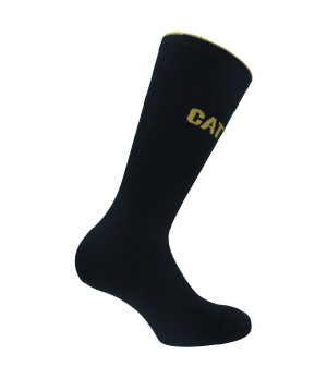 Work Socks 3-Pack — Reinforced Heel and Toe in Ring-Spun Cotton Caterpillar