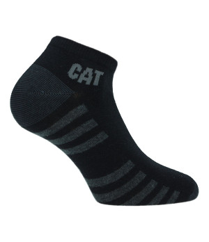 Work Socks 3-Pack, Temperature-Regulating Cotton & Reinforced — Caterpillar