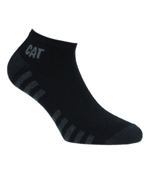 Work Socks 3-Pack, Temperature-Regulating Cotton & Reinforced — Caterpillar