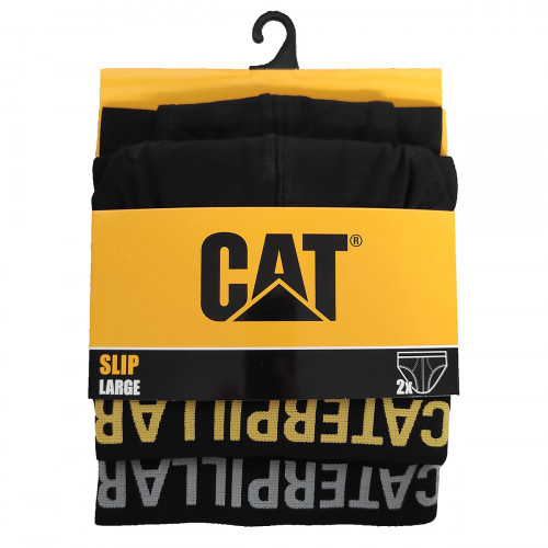Slip in cotone elasticizzato, confezione 2 pezzi, anti-odore — Caterpillar