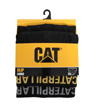 Slip in cotone elasticizzato, confezione 2 pezzi, anti-odore — Caterpillar