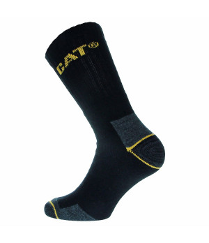 Chaussettes de travail 3 paires — bout et talon renforcés, semelle en mousse Caterpillar