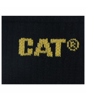 Chaussettes de travail 3 paires — bout et talon renforcés, semelle en mousse Caterpillar