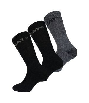 Chaussettes de travail 3 paires renforcées en coton — Caterpillar