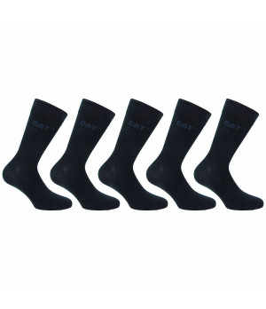 Chaussettes élégantes en coton remaillé à la main 5 paires anti-odeurs et respirantes — Caterpillar