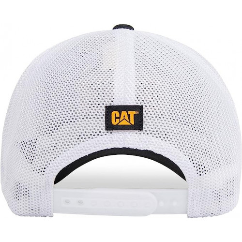 Cappello con Visiera Ricamato CAT - 100% Cotone e Rete Posteriore