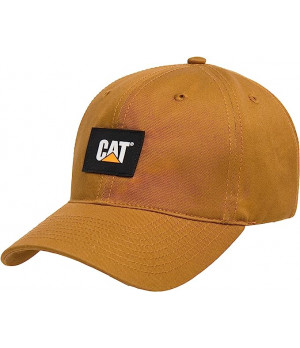 Cappello con Visiera Tinta Unita Ricamato CAT - 100% Cotone e Chiusura Regolabile