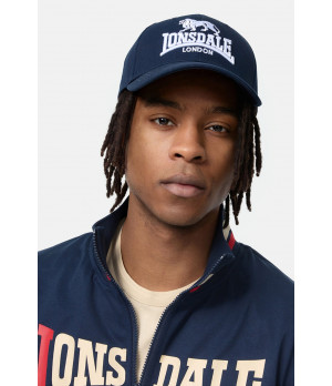 Cappellino Lonsdale ricamo 3D — 100% cotone, regolabile (uomo)