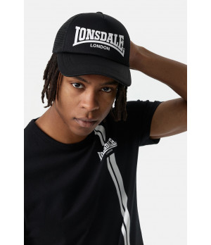 Casquette à visière taille unique ventilée filet arrière — Lonsdale