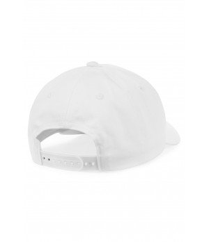 Cappello con Visiera Bianco Lonsdale - In Puro Cotone con Logo Ricamato 3D