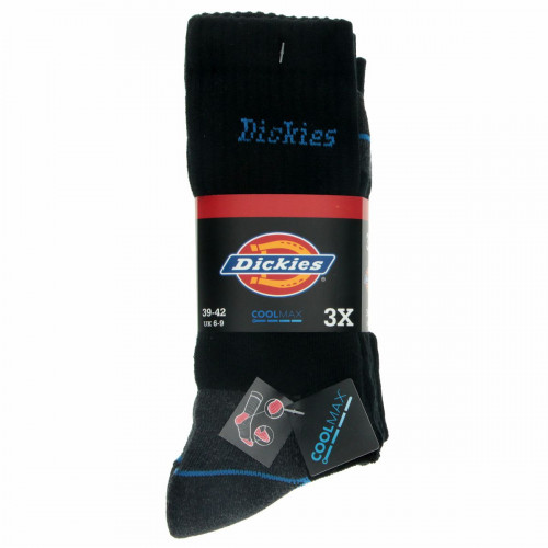 Calze da Lavoro Dickies - Power&Cool - 3 Paia in Cotone Coolmax Rinforzato