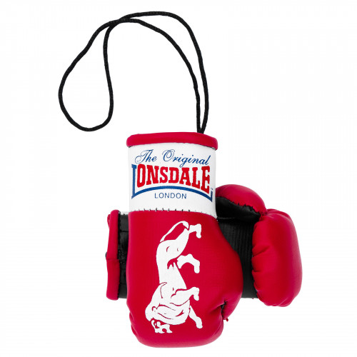 Mini hanging faux leather boxing gloves — Lonsdale