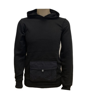 Sudadera con capucha y bolsillo canguro para hombre, lavable a máquina — Caterpillar