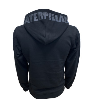 Men's hoodie with kangaroo pocket, machine washable — Caterpillar