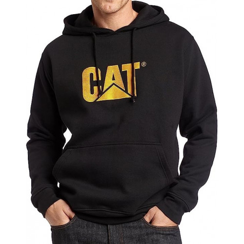 Hoodie mit Kapuze und Kängurutasche — 70/30 Komfortmix — Caterpillar