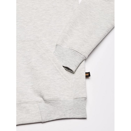 Felpa uomo con cappuccio fullzip, tasche ampie — Caterpillar