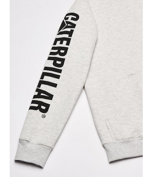 Men's full-zip hooded sweatshirt with roomy pockets — Caterpillar