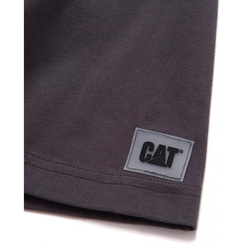 Men's crew neck short sleeve T-shirt 100% cotton — CAT