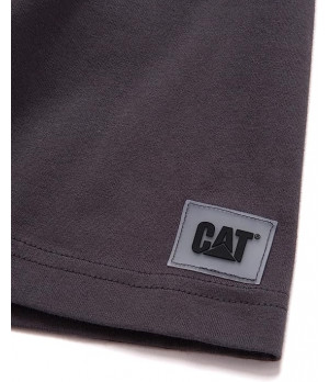Men's crew neck short sleeve T-shirt 100% cotton — CAT