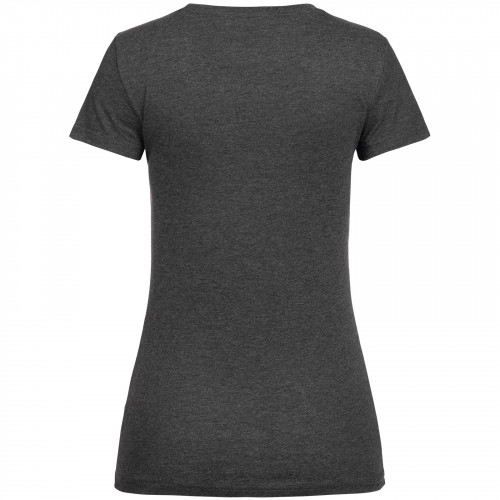 Camiseta mujer con estampado brillante en el pecho, manga corta en mezcla de algodón — Lonsdale