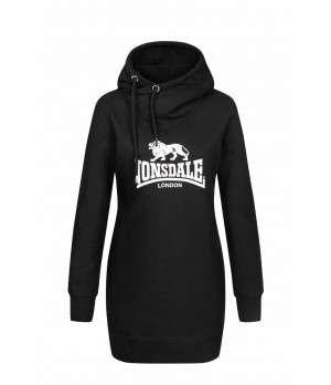 Vestido sudadera con capucha, amplio y cálido — Lonsdale