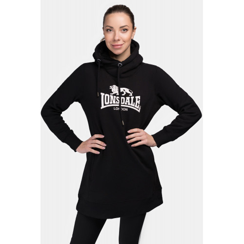 Oversized warm hoodie dress — Lonsdale